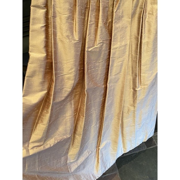 Private Collection of Gutierrez Cincinnati Vintage Gold Silk Skirt New Tags Sz 8 - Picture 6 of 6